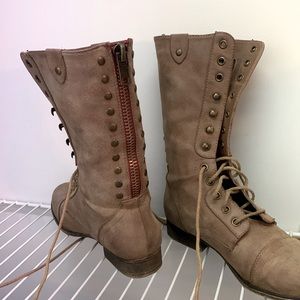Madden Girl combat boots